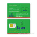 2.5G Test SIM Card with 1 to 5MHz Working Frequency, Used in Smart Card